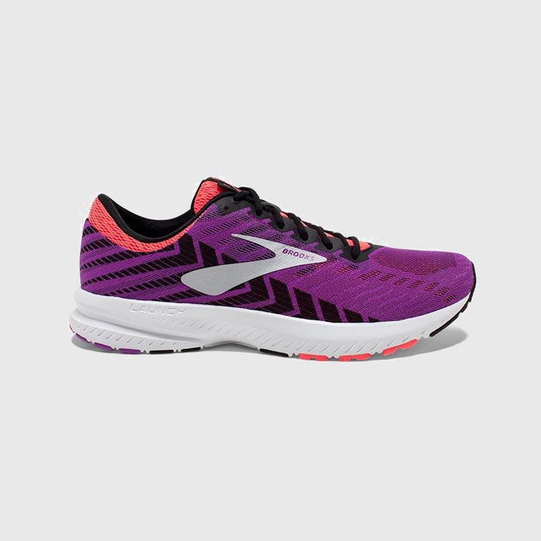 Brooks Launch 6 Israel - Women's Road Running Shoes - Pink (72509-RNPH)